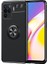 Oppo Reno 5 Lite Kılıf Manyetik (Metal) Yüzüklü ve Stant Olabilen Rewon Premium Silikon Kapak 1