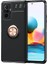 Redmi Note 10 Pro Kılıf Manyetik (Metal) Yüzüklü ve Stant Olabilen Rewon Premium Silikon Kapak 1
