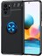 Redmi Note 10 Kılıf Manyetik (Metal) Yüzüklü ve Stant Olabilen Rewon Premium Silikon Kapak 1