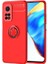 Xiaomi Mi 10T Pro 5g Kılıf Metal Stant Olabilen Yüzüklü Flexring Premium Silikon Kılıf 1