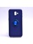 Samsung Galaxy J6 Plus Kılıf Metal Stant Olabilen Yüzüklü Flexring Premium Silikon Kılıf 1