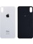 Uyumlu Iphone Xs Arka Kapak Lazer Kesim ( Pil Kapağı ) Cam - - Beyaz 1