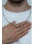 Ince Spor Model Erkek Çelik Zincir Kolye ve Bileklik Set 3mm ECK07S 5