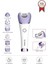 Tep-02 Beyaz 6 Başlıklı (Yüz+Koltuk Altı+Bikini Bölgesi+Bacak) Islak ve Kuru Kablosuz Epilatör 1