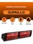Supra 3000 Watt GSS30LG Düşük Işıklı Kumandasız Suya Dayanıklı Elektrikli İnfrared Isıtıcı-Siyah 1