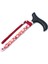 MF606 Katlanır Baston B044-8231 Kırmızı Çiçekli 2