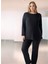 Kadın Battal Modal Bisiklet Yaka Pijama Takım C840-851 1