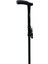 GB802 Kifidis Katlanır Dörtlü Lastikli Baston Siyah / Black 4