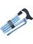MF606 Katlanır Baston B044-8449-1 Mavi Çiçekli 1