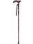 606SAW Taşlı Katlanır Baston 9030-1 Bordo Desenli 2