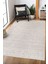 Bambu Saten Halı Kilim Salon Mutfak Koridor Yolluk Dokuma Makine Halısı Petra 2 Gri 1