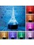 3D Dokunmatik LED Gece Lambası –pilli & USB Bağlantılı Renk Değiştiren Masaüstü Eyfel Kulesi Şekilli 1