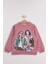 Kız Çocuk Orta Kalınlıkta Baskılı 2'li Paket Sweatshirt 5