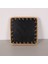 Mylamp Kare Balık 23X23X3 cm Sedefli Rattan Tepsi & Duvar Dekoru 4