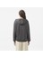 Kadın Gri Regular Fit Kapüşonlu Sweatshirt 2