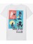 Erkek Çocuk Beyaz Regular Fit Baskılı T-Shirt 2