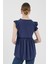 Laci Fırfır Kol Detaylı Bluz 8053A 5