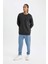 Fit Sporcu Jogger Eşofman Altı Standart Fit Beli Paçası Lastikli Cepli C9174AX24AU 13