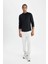 Fit Sporcu Jogger Eşofman Altı Standart Fit Beli Paçası Lastikli Cepli C9174AX24AU 8