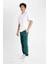 Regular Fit Jogger Eşofman Altı Fleto Cepli Baskılı Beli Bağcıklı Lastikli Paça D2025AX24WN 15