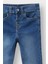 Kız Bebek Beli Lastikli Jean Pantolon E9557A525AU 6