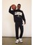 Fit NBA Los Angeles Lakers Jogger Eşofman Altı Standart Fit Cepli Esnek Bantlı Paça Skuba Dalgıç Kumaş D6723AX25SP 10