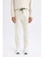 Fit Sporcu Jogger Eşofman Altı Slim Fit Dar Kesim Standart Paça Beli Paçası Lastikli D6831AX24AU 10