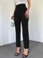 Zra Pileli Havuç Pantolon -Siyah 2