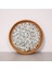 Mylamp Abstract 25X3 cm Sedefli Rattan Tepsi & Duvar Dekoru 1
