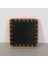 Mylamp Kare Damla 23X23X3 cm Sedefli Rattan Tepsi & Duvar Dekoru 5