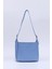 Mavi SHK158 Suni Deri Tek Bölmeli Askılı Çıtçıtlı Çapraz Kol ve Omuz Çantası 1