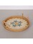 Mylamp Arus 24X6 cm Sedefli Rattan Tepsi & Duvar Dekoru 1