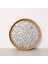 Mylamp Abstract 30X3 cm Sedefli Rattan Tepsi & Duvar Dekoru 1