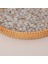 Mylamp Abstract 30X3 cm Sedefli Rattan Tepsi & Duvar Dekoru 4
