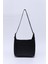 Siyah SHK158 Suni Deri Tek Bölmeli Askılı Çıtçıtlı Çapraz Kol ve Omuz Çantası 4