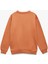 Bisiklet Yaka Baskılı Oversize Kiremit Erkek Çocuk Sweatshirt 6WKB10147TK 2