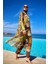 Renkli Desenli Şifon Pareo Kimono – P2513-1 1