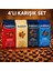 Caffè 4’lü Karışık Çekirdek Kahve Seti – 4 x 1000G 3