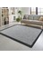 Capri Modern Gri Sisal Dokuma Halı Salon Halısı Mutfak Balkon Halısı Koridor Halısı 13345A 3
