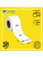 1 Adet 100MMX38MM 350'LIK Orta Delikli Lamine Karton Raf Etiketi / Kuşçu Etiket 1