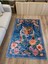 Floral Kaplan Temalı Çok Renkli Dokuma Taban Halı Salon Halısı Çocuk Halısı 6