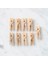 Loren 10 Lu Natural Mini Ahşap Mandal 1