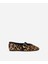 Leopar Desen Tay Tüyü Ayakkabı IW6250030010CD4 1