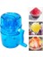 Mini Taşınabilir Mutfak El Krank Manuel Smoothie Buz Kırıcı Şeffaf Dıy Ice Cube Razor Kırıcı Püskül Buz Makinesi (Yurt Dışından) 1