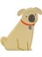 Meri - Pug Plates - Yavru Köpek Tabaklar - 8'li 1