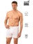 0043 Erkek Pamuklu Penye Kumaş Paçalı Don Boxer Külot 1