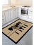 Dijital Kaymaz Yıkanabilir Jüt Görünümlü Kitchen Salon Halısı Mutfak Halısı Ev Dekor DC-7226 1