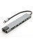 Macbook Pro Air USB Type-C Hub Dönüştürücü Çevirici Çoklayıcı USB Hdmı Micro Sd 8 Girişli 2