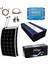 2040W Marin Solar Paketi 170W Esnek Panel 2000W Ups Inverter 2.6kw Lityum Batarya 1