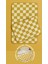 Yarım Ay Paspas Hediyeli Dama Desenli Kaymaz Taban Yıkanabilir 2 Parça Banyo Paspası 60X100 cm Shaggy Chess 1